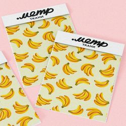 Ткань барби связки бананов