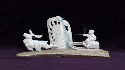 "Гонка", бивень мамонта