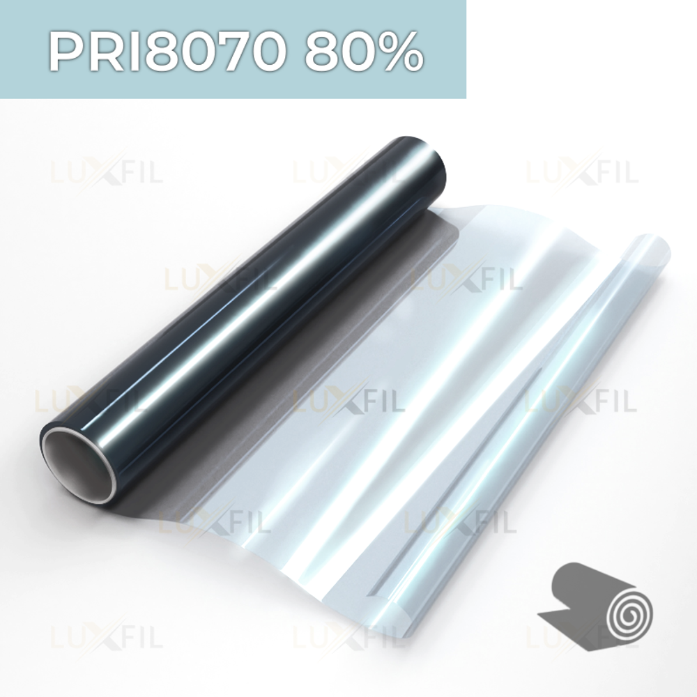 Пленка для окон атермальная PRI8070 керамика LUXFIL, рулон (размер 1,524x30м.)
