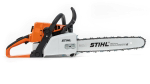 Бензопила Stihl MS250 18", оранжевая, антивибрационная, система стабилизации оборотов ОРИГИНАЛ