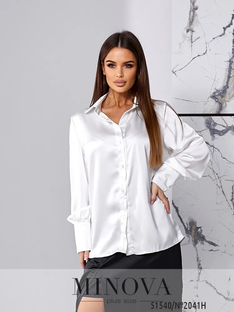 Рубашка 2041Н-белый Minova