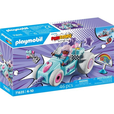 Playmobil - Funstars Racing: Unicorn Go-Kart 71635 / артикул   71635  / GTIN 4008789716354