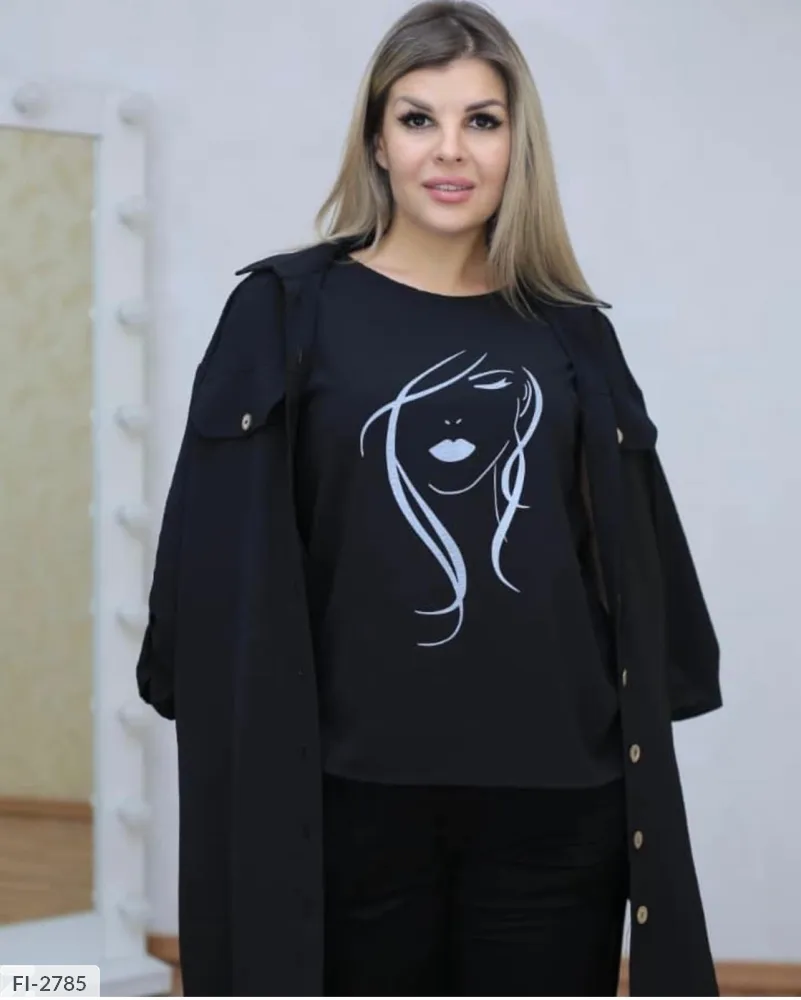 Костюм тройка FI-2783 Фабрика Моды