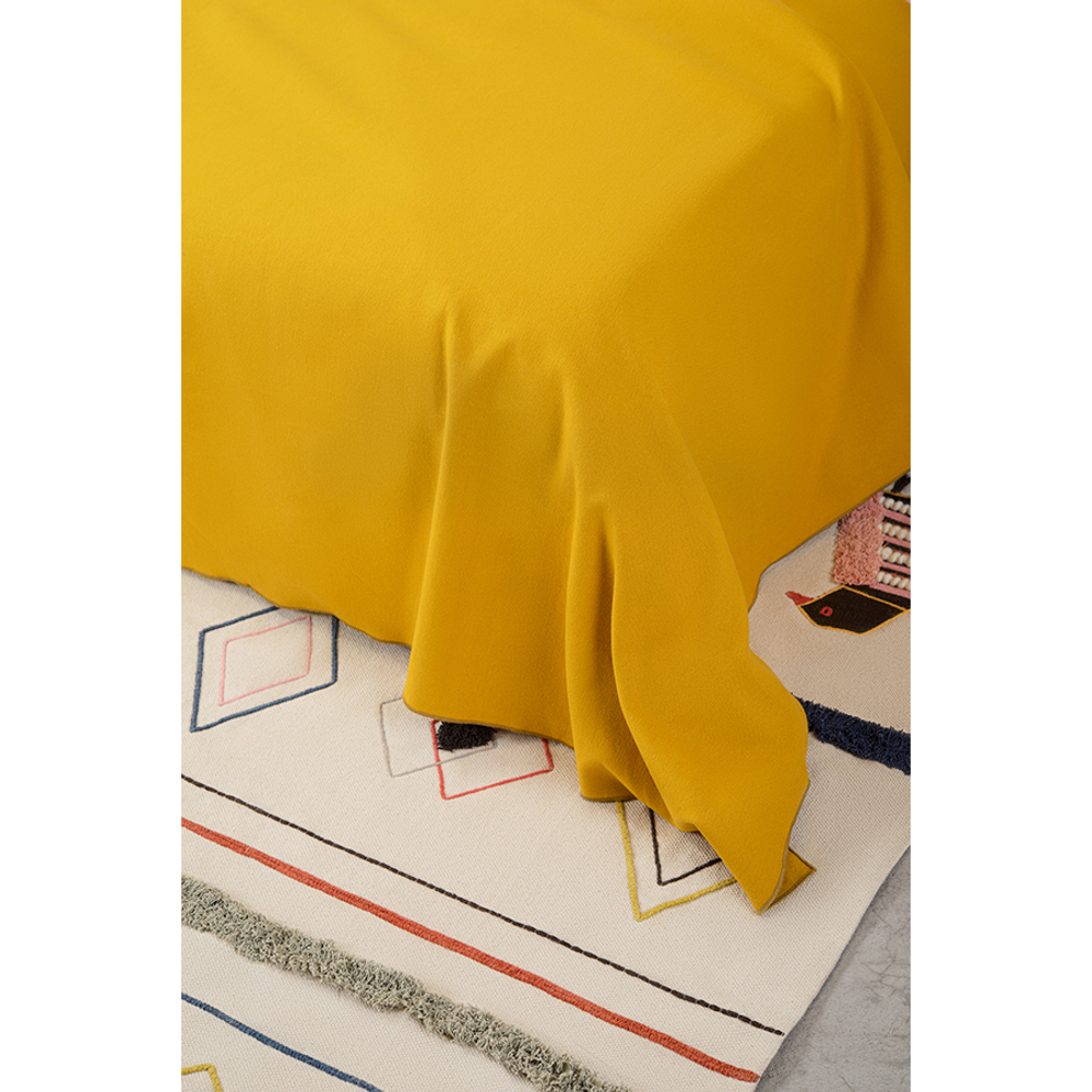 Ковер из хлопка в этническом стиле с орнаментом Птицы из коллекции ethnic, 160х230 см