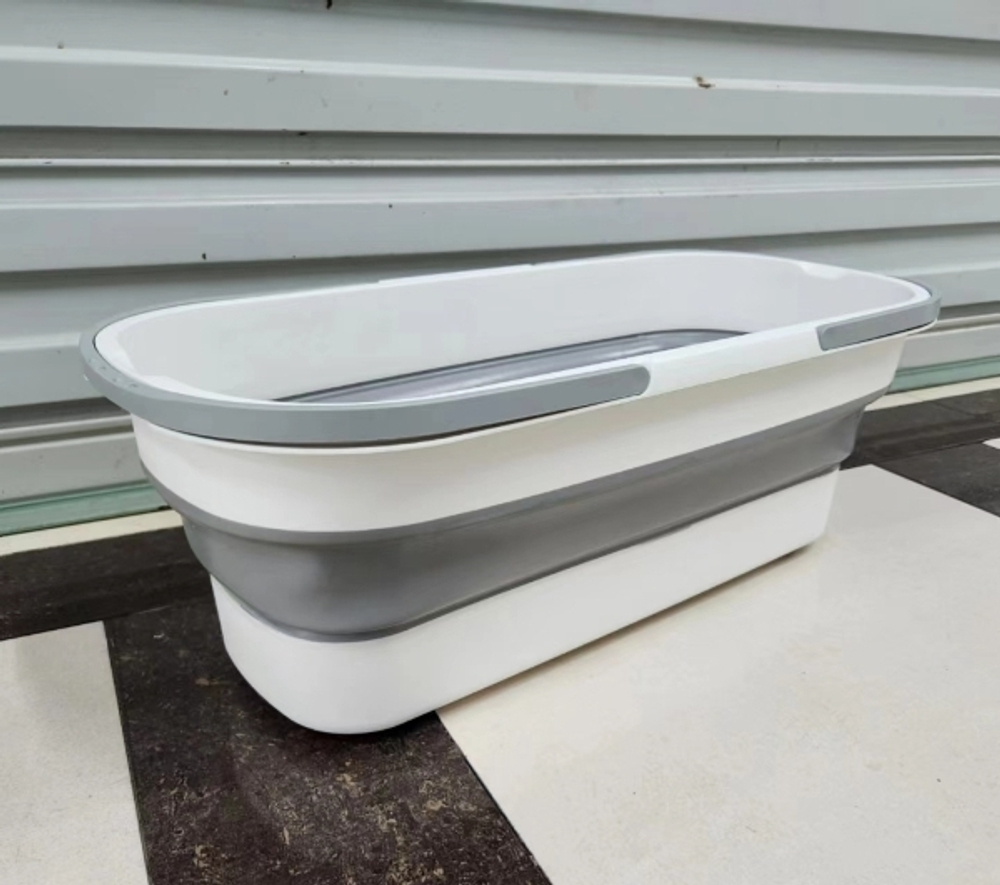 Ведро для уборки силиконовое, складное 12л.