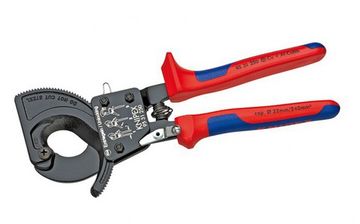 Резак для кабелей (по принципу трещоточного ключа) KNIPEX  95 31 250 KN-9531250