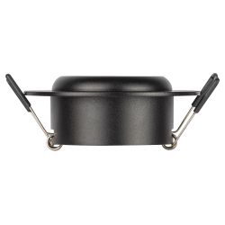 Светильник встраиваемый алюминиевый ЭРА KL109 BK под лампу MR16 GU5.3 черный матовый | Алюминиевые встраиваемые светильники