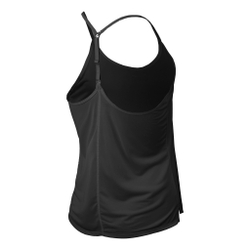 Женская теннисная майка Nike Dri-Fit One Elstka Tank Top Women - Black, White