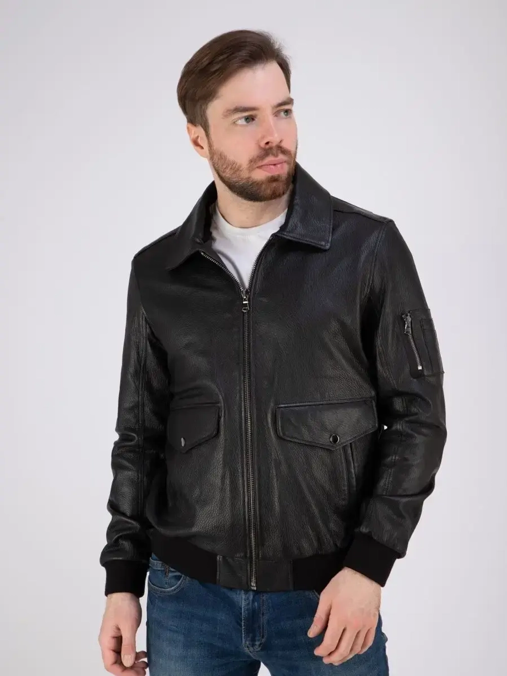 Куртка кожаная из натуральной кожи Турция