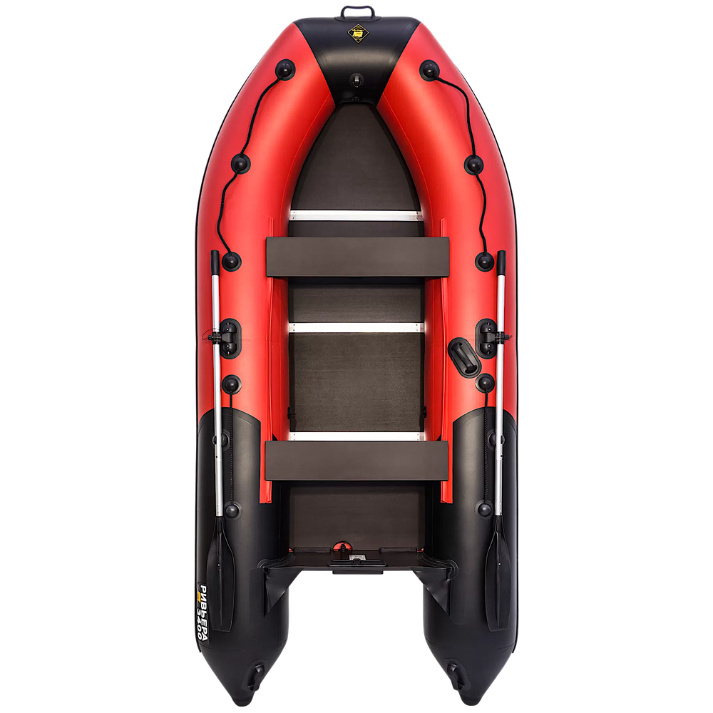 Лодка ПВХ Мастер Лодок Ривьера Компакт 3400СК "Комби" -