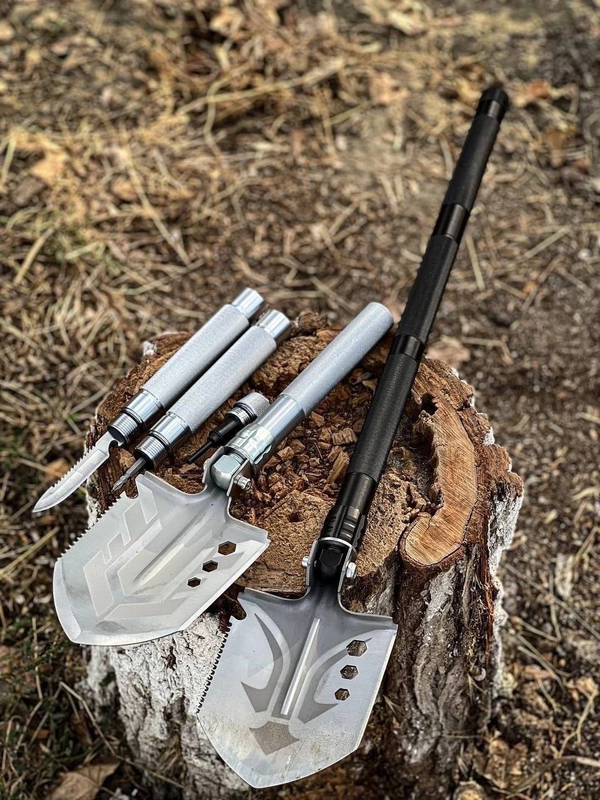 Тактическая  лопата для выживания