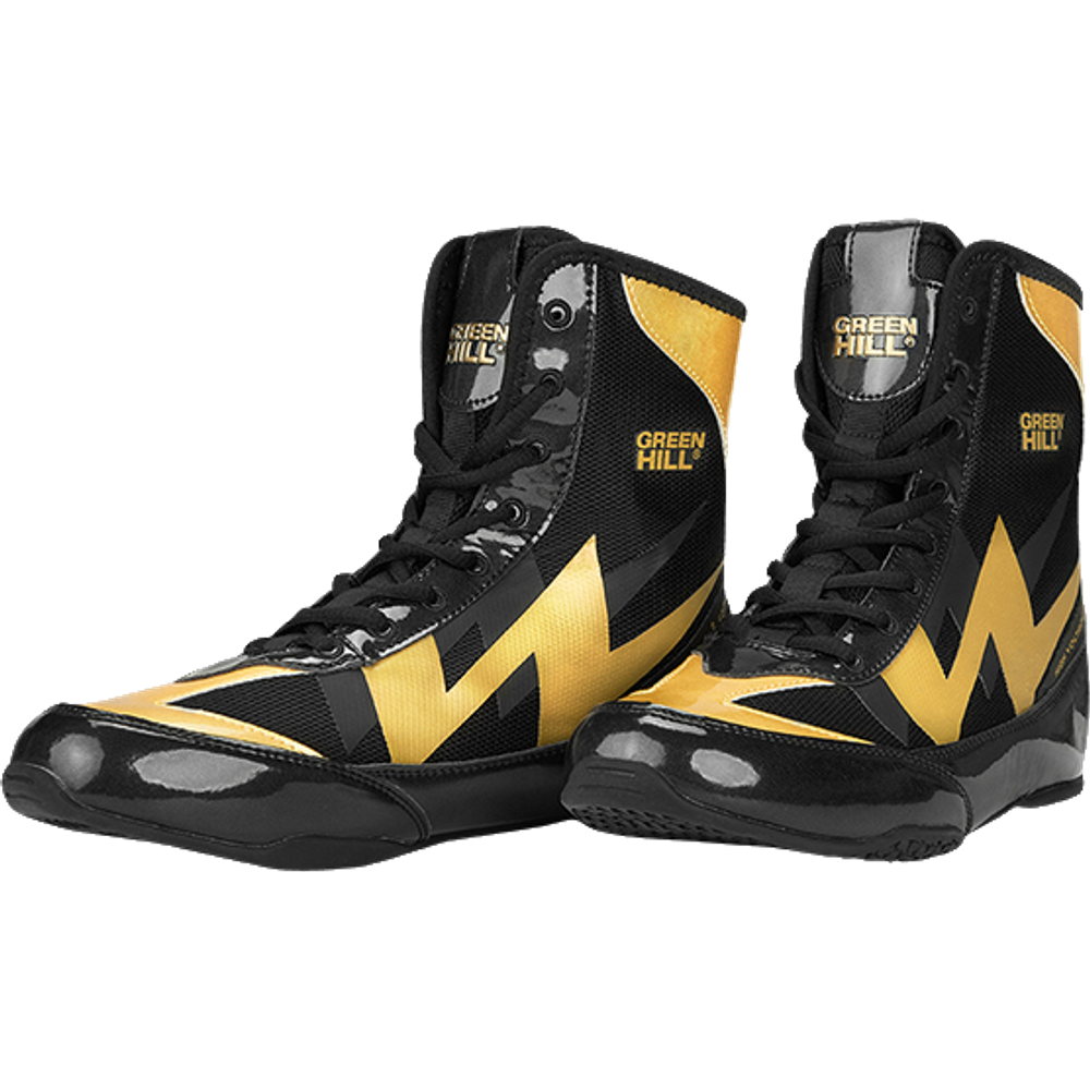 Боксерки Green Hill Storm Black/Gold