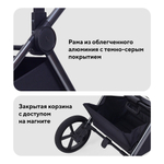 Детская коляска Rant Falcon Soft Therm 3 в 1 с автокреслом Evomax Grey Beige