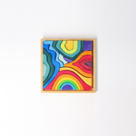 Деревянный конструктор "Четыре стихии малый", поддон, 23 детали