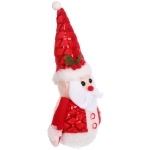 Сувенир новогодний «Новогодняя радость - Дед Мороз» 12*23*6,5 см, Красный (с подсветкой)