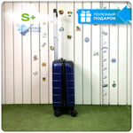 Маленький чемодан LUIYDA, Синий, S+