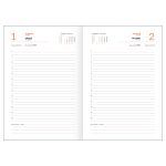 Ежедневник 2025г. А5, BG Ariane. Dark green, балакрон, зеленый, 176л