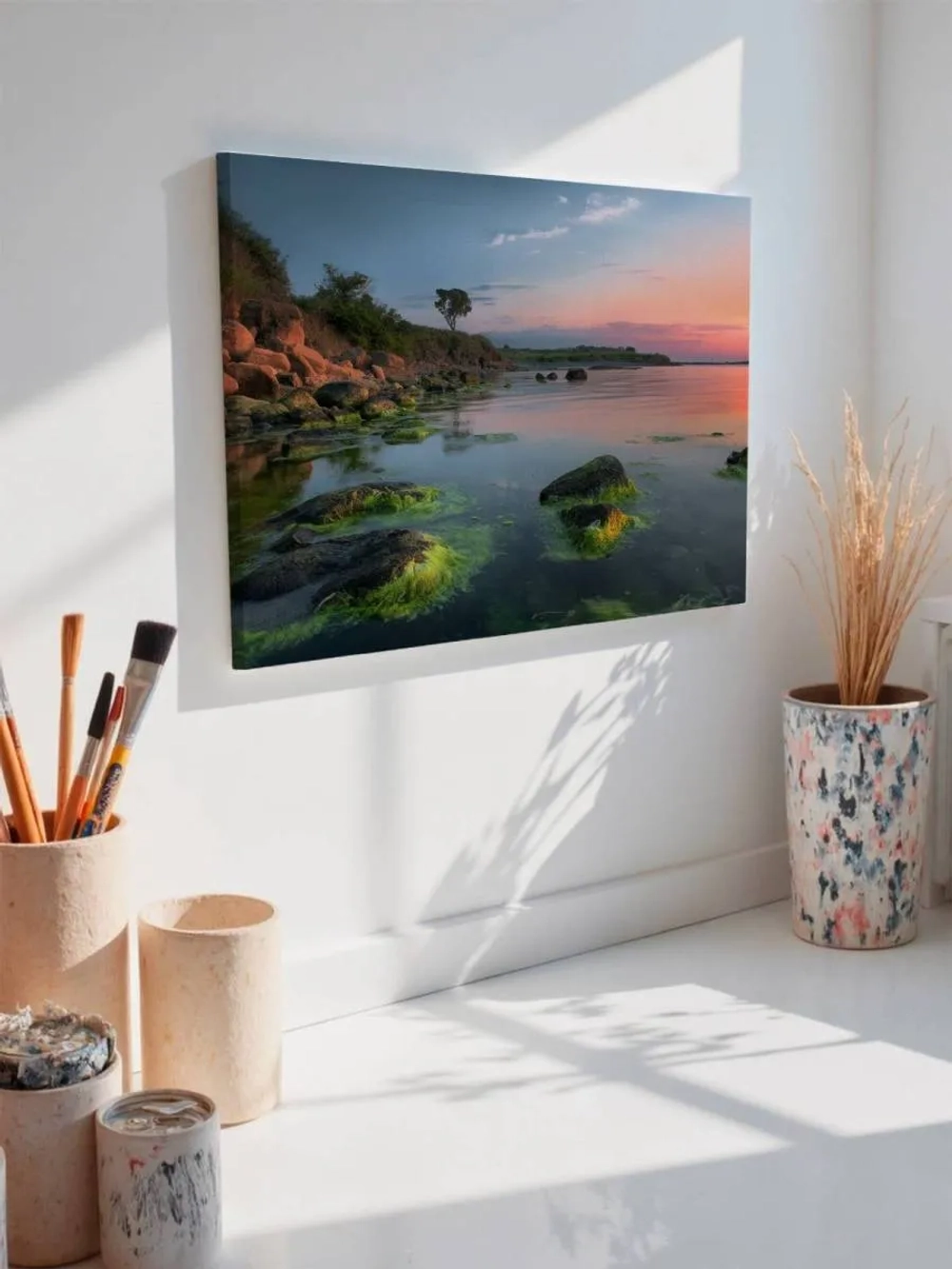 Картина на стену 40 X 50 Каменистый берег