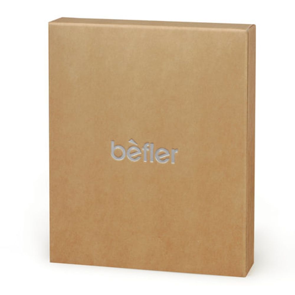 Портмоне мужское BEFLER "Грейд", 125х95 мм, натуральная кожа, на кнопке, синее, РМ.22.-9