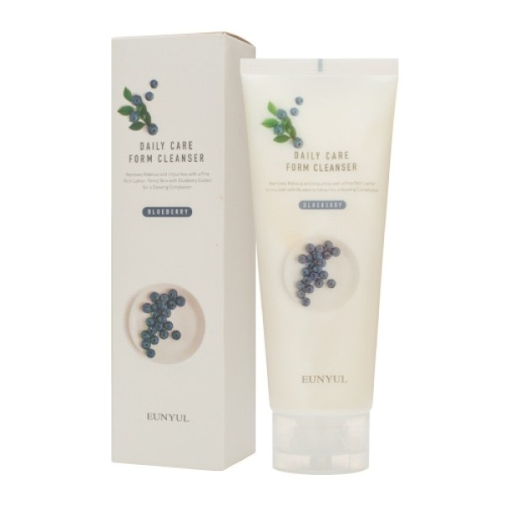 Очищающая пенка с экстрактом черники Eunyul Daily Care Blueberry Foam Cleanser 150мл
