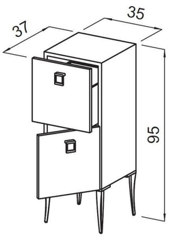 Тумба CABINET SHOP GA