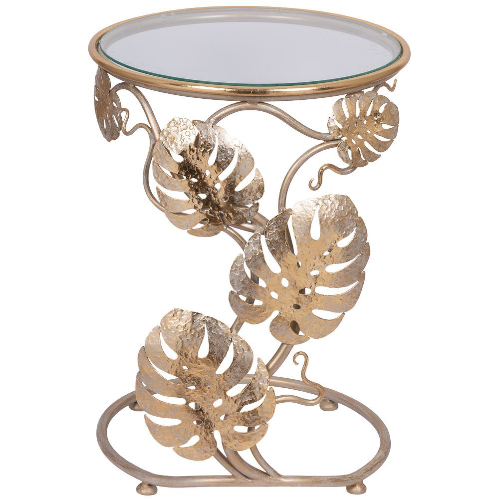 Столик приставной Monstera Deliciosa (Монстера) Айвори