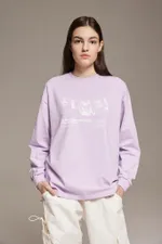 Лонгслив Called a Garment Climber Лавандовый