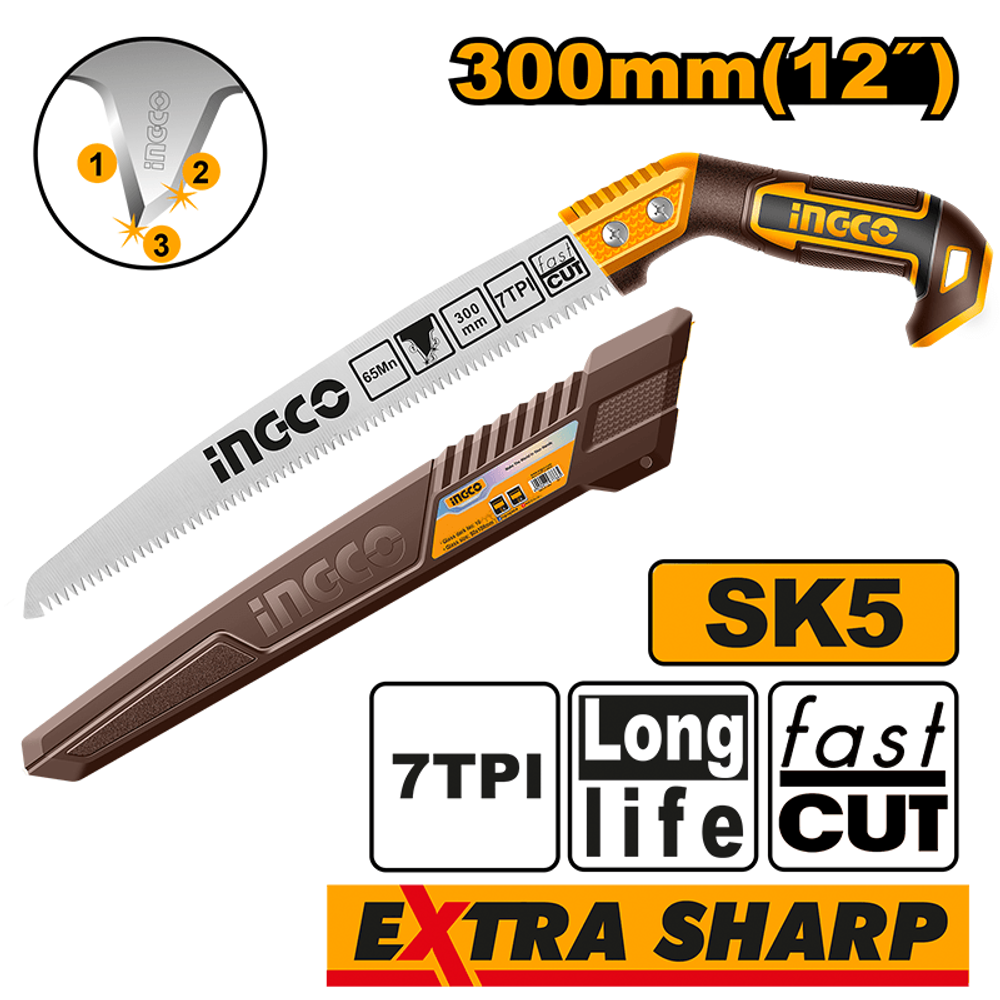 Садовая пила INGCO HPS3006 INDUSTRIAL 300 мм