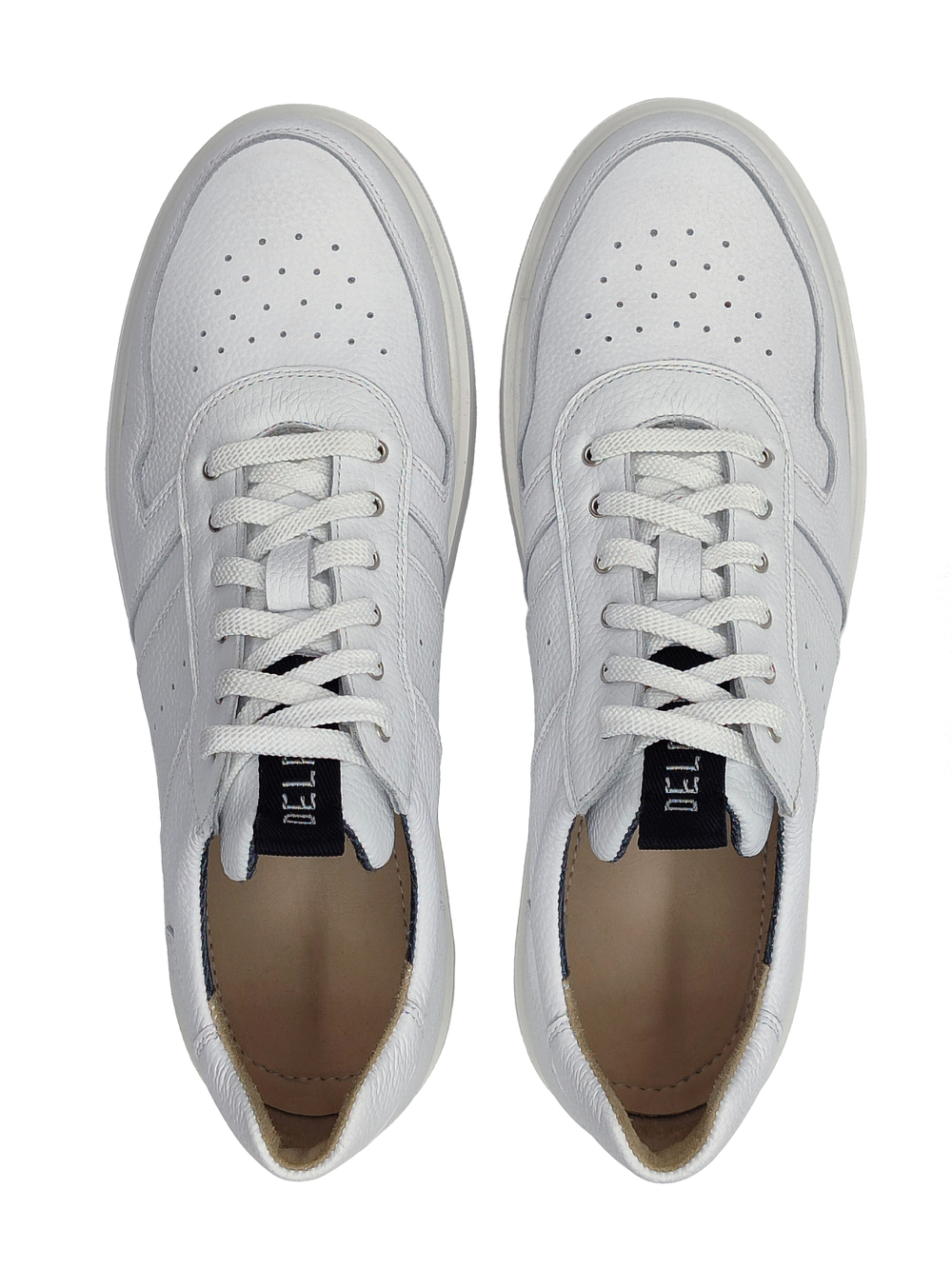 701308 полуботинки мужские белые