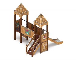 Детский игровой комплекс Королевство (Картонное) ДИК 1.15.06-22 H=900