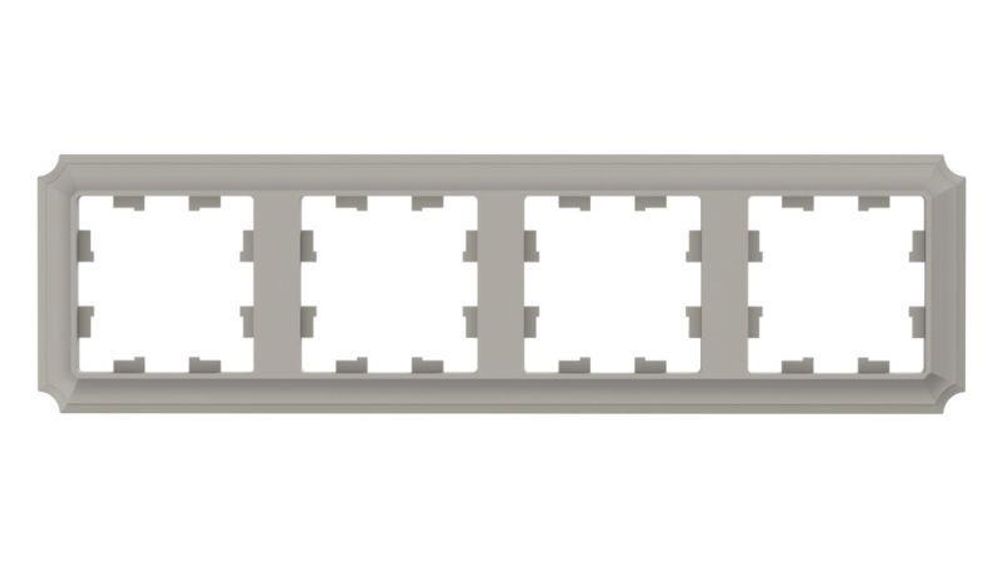 Рамка 4-м AtlasDesign Antique универс. шампань SE ATN100504