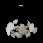 Люстра на штанге Crystal Lux DANDELION SP10 GOLD