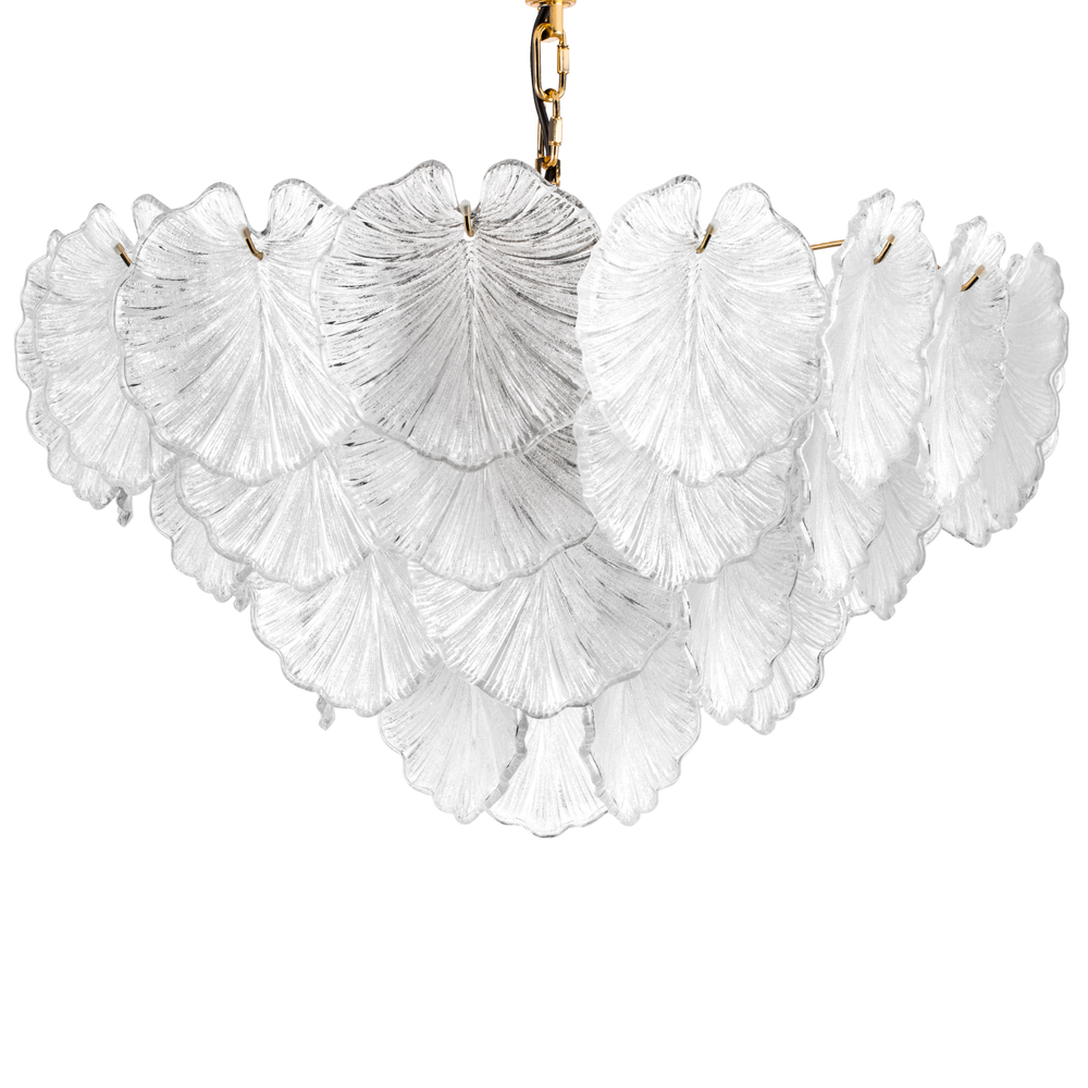 799122 Люстра RETRO 12х8W (led) E14 ЗОЛОТО/ПРОЗРАЧНЫЙ