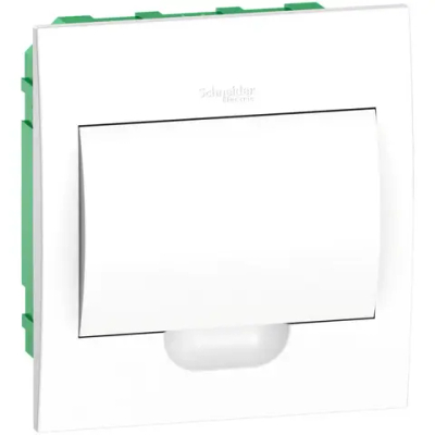 City9 Box корпус встраиваемый с белой дв. 1ряд/8мод