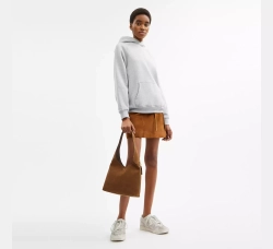 COACH СУМКА ЧЕРЕЗ ПЛЕЧО BROOKLYN 28, СВЕТЛО-КОРИЧНЕВЫЙ