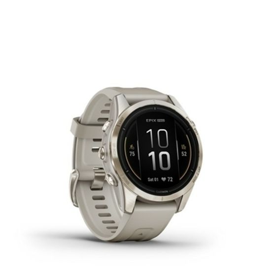 Смарт-часы Garmin EPIX Pro (Gen 2) Sapphire Edition 42 mm, Soft Gold 010-02802-11