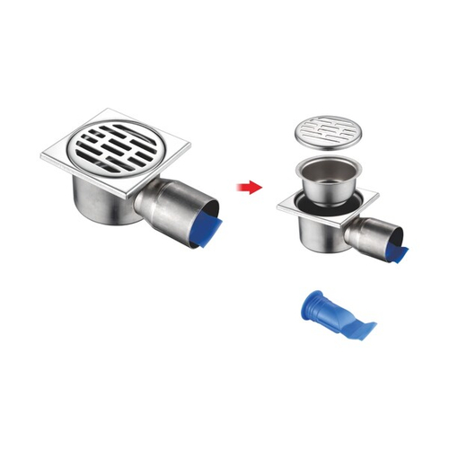 Трап L83-2 гор. 10х10 LEDEME метал.