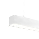 Светильник LED профильный L70 144W 4015х70х50мм 4000К белый подвесной IP40