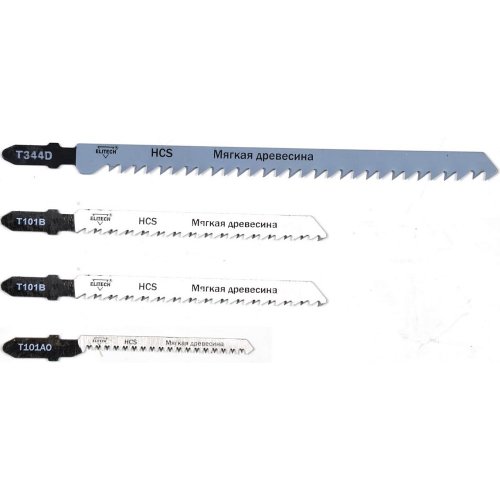 Пилочки ELITECH (набор) 4 шт.   1820.086800