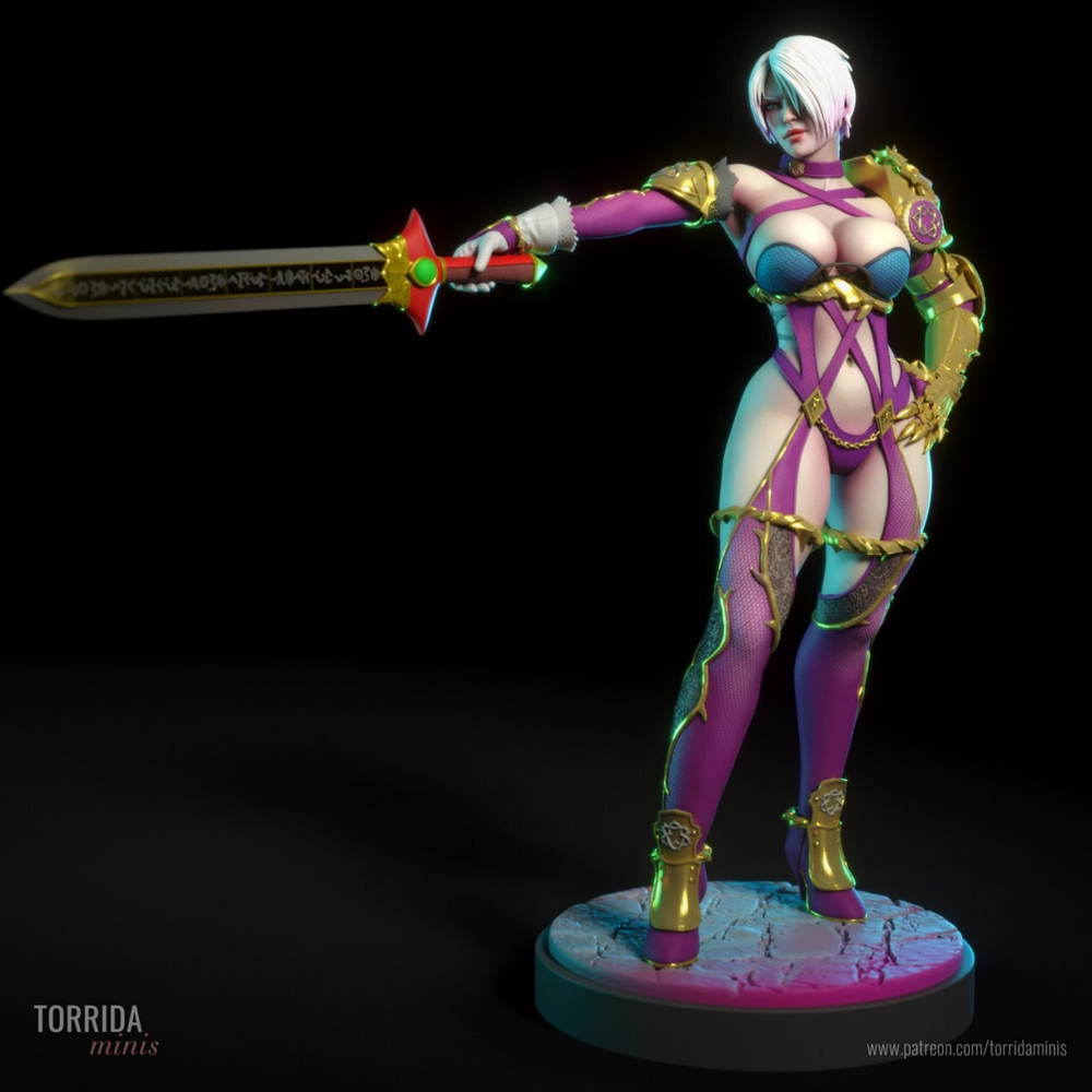 Фигурка Изабелла Валентайн иви Ivy Valentine soulcalibur nsfw