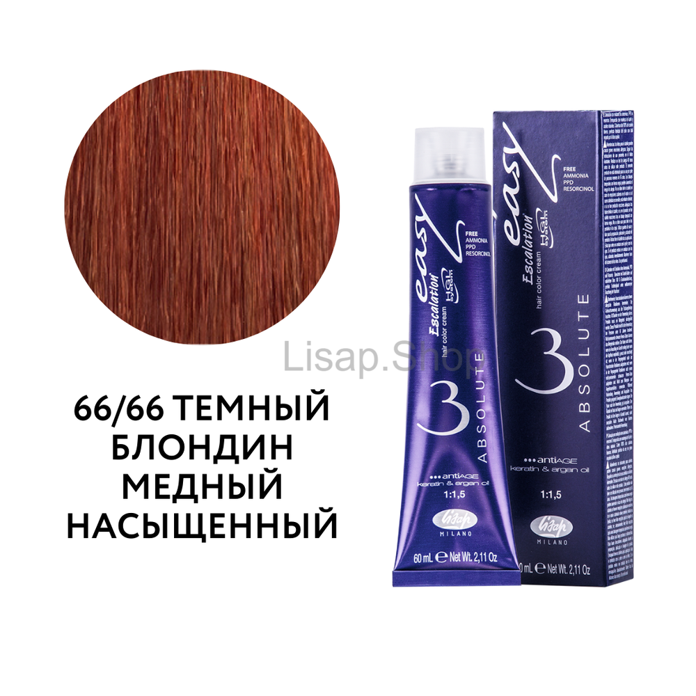 Безаммиачный перманентный крем-краситель для волос "Escalation Easy Absolute 3"