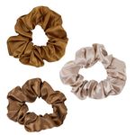 Резинки для волос НАБОР 3 шт., 3х19 см, скранч, АССОРТИ, MONTE VITA, 457072