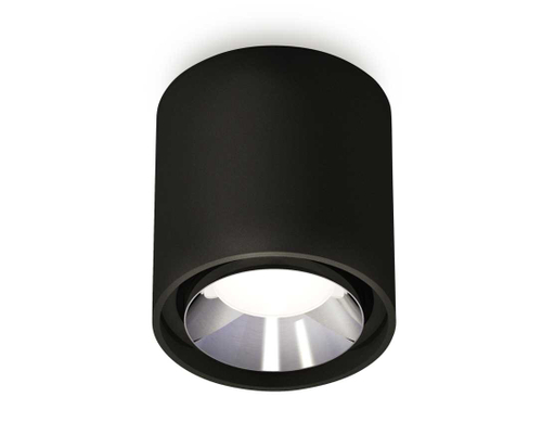 Комплект накладного светильника Ambrella light Techno Spot XS7723003 SBK/PSL черный песок/серебро полированное (C7723, N7032)