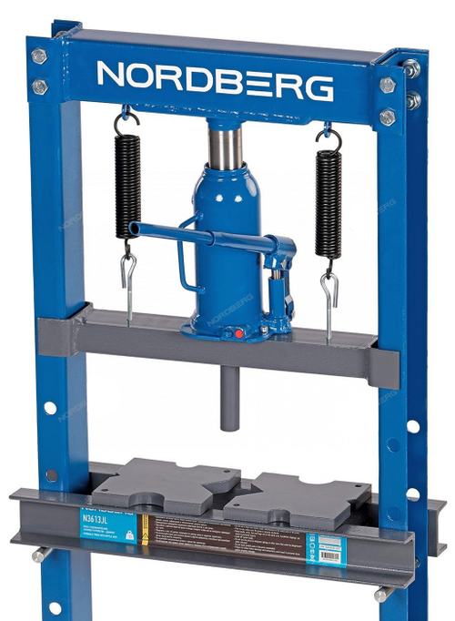 NORDBERG (N3613JL) Гидравлический пресс, 12 т, силовое устройство - домкрат