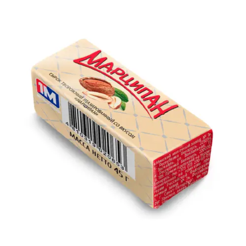 Сырок глазированный Марципан 45 гр