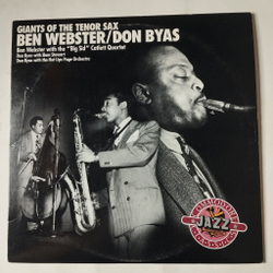 Винтажная виниловая пластинка LP Ben Webster, Don Byas Giants Of The Tenor Sax (USA 1988)