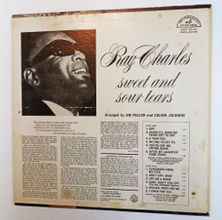 Винтажная виниловая пластинка LP Ray Charles Sweet and Sour Tears (USA 1964)