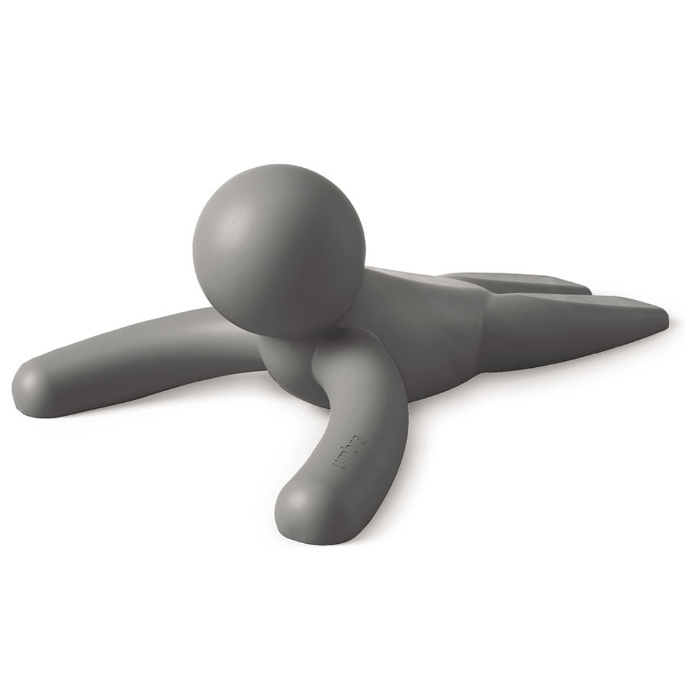 Набор дверных стопперов buddy, серый, 2 шт.