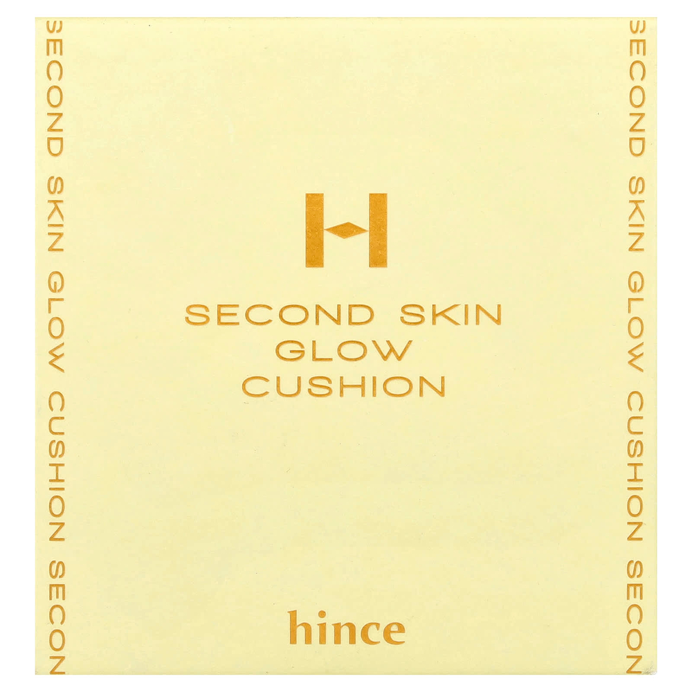 Hince, Second Skin Glow, кушон, оттенок 15 розовый, 12 г (0,42 унции)