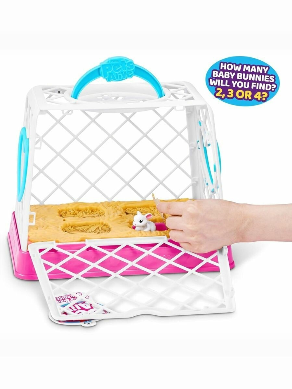 Игровой набор Zuru Pets Alive Mama Bunny and Baby